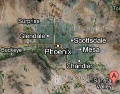 Anthem at Merrill Ranch in Florence AZ map